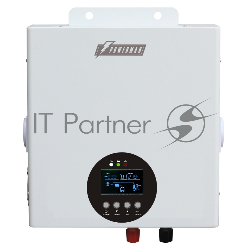 Источник бесперебойного питания Powerman Smart 500 HYBRID / 500 ВА / 300 Вт / 2 х CEE 7 (евророзетка)