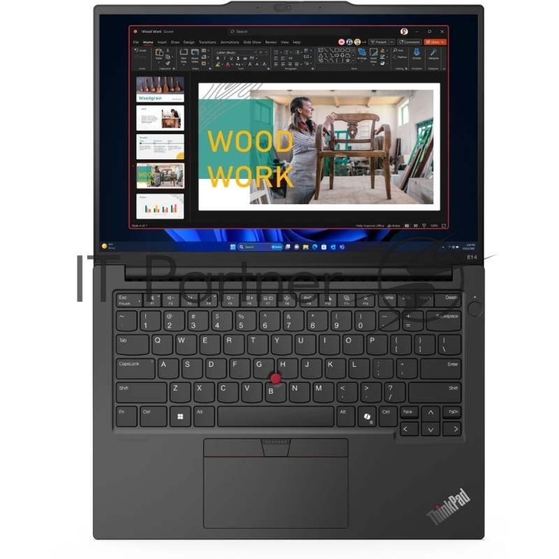 Ноутбук Lenovo ThinkPad E14 Gen 6/14/IPS/Intel Core Ultra 5 125H/16Gb/512Gb/SSD/Intel Graphics/Windows 11 Home/черный/1.42kg