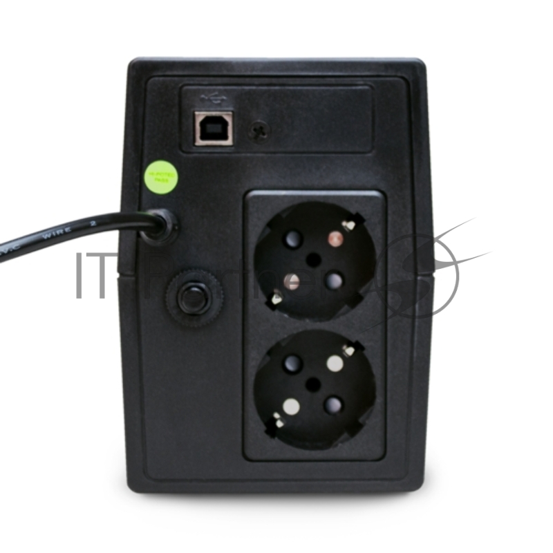 Источник бесперебойного питания Powerman Back Pro 650 Plus / 650 ВА / 360 Вт / 2 х CEE 7 (евророзетка)