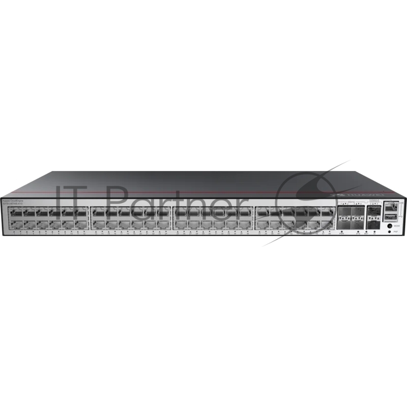 Коммутатор Huawei S5735-L48T4XE-A-V2 (48*10/100/1000BASE-T ports, 4*10GE SFP+ ports, 2*12GE stack ports, AC power), L-MLIC-S57L