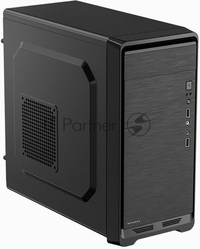 Корпус Accord ACC-811 черный без БП mATX 1x80mm 3x120mm 1xUSB2.0 1xUSB3.0 audio bott PSU
