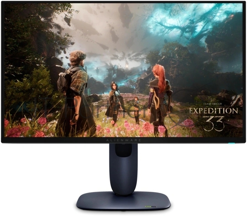 Монитор Dell 27 Alienware AW2725Q черный QD OLED LED 16:9 HDMI матовая HAS Piv 250cd 178гр/178гр 3840x2160 240Hz FreeSync Premium Pro DP 4K USB 6.79кг