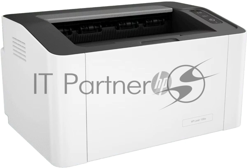 Принтер лазерный HP Laser M108w (4ZB80A) A4 WiFi белый