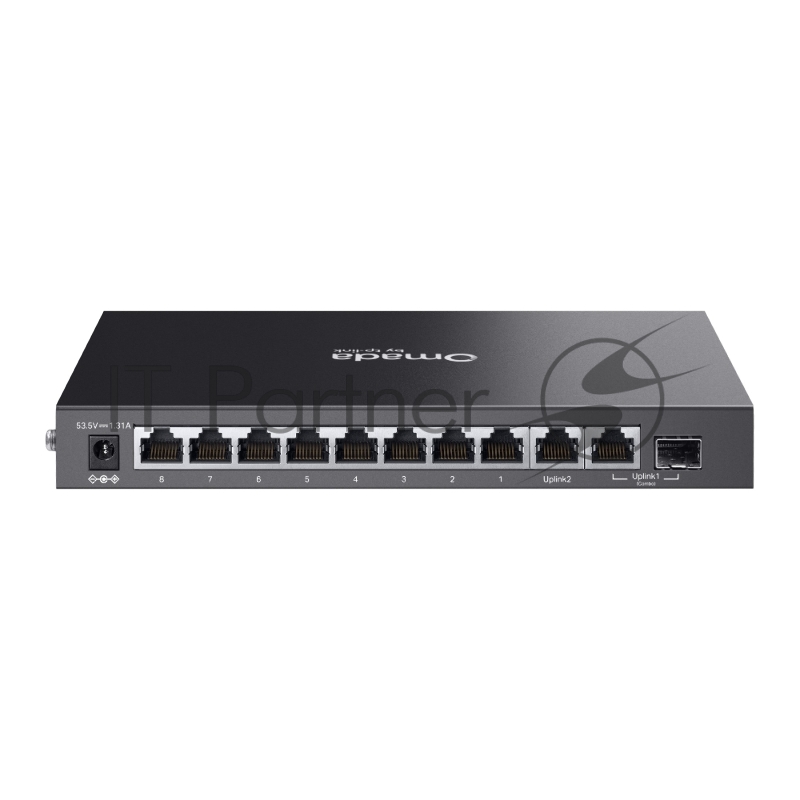 Коммутатор TP-Link Omada 10-Port Gigabit Easy Managed Switch with 8-Port PoE+