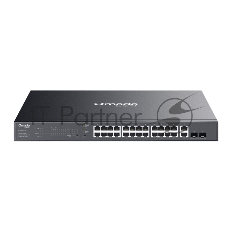 Коммутатор TP-Link Omada 28-Port Gigabit Easy Managed Switch with 24-Port PoE+