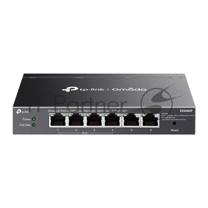 Коммутатор TP-Link Omada 6-Port Gigabit Easy Managed Switch with 4-Port PoE+