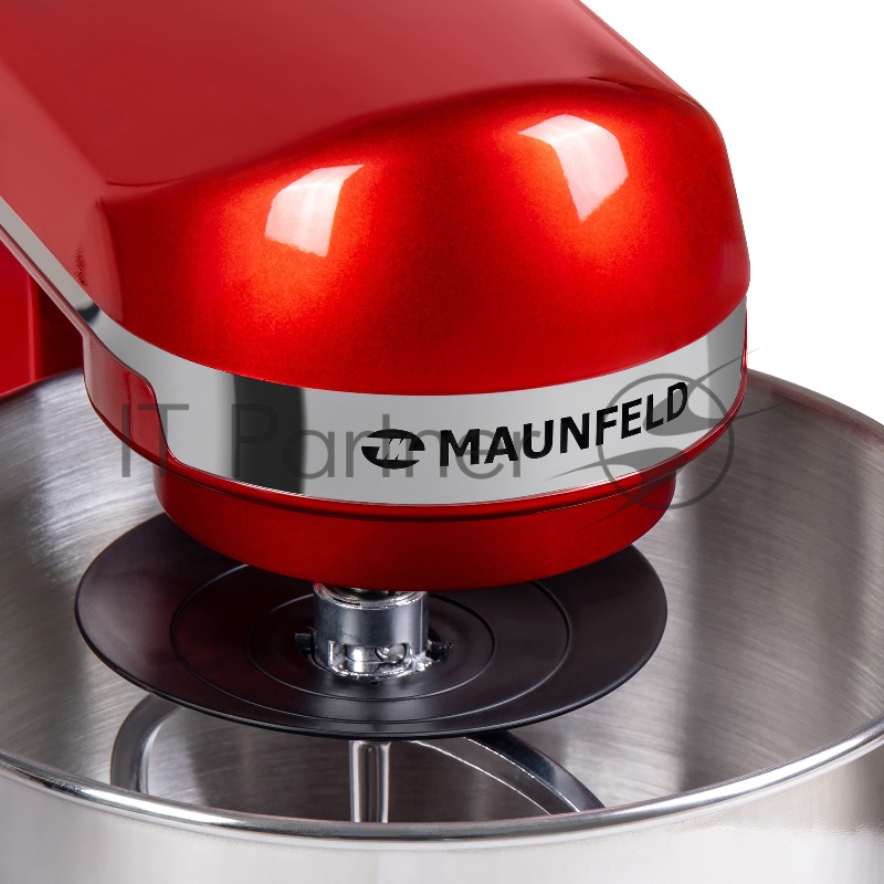 Миксер Maunfeld MF-431CH красный, стационарный, 1000 Вт, 5 л, 6 скоростей
