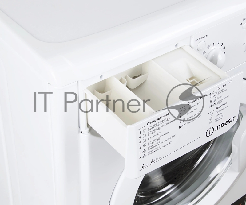 Стиральная машина Indesit EcoTime IWUB 4085 класс: A загр.фронтальная макс.:4кг белый