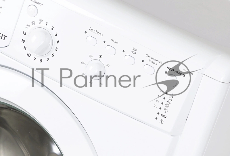 Стиральная машина Indesit EcoTime IWUB 4085 класс: A загр.фронтальная макс.:4кг белый