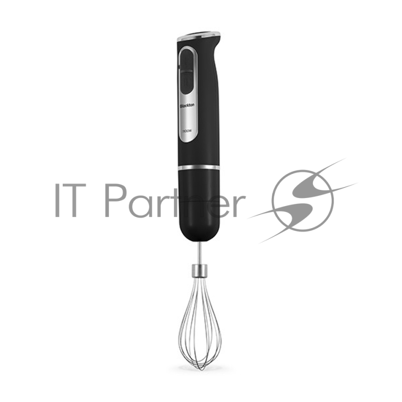 Блендер погружной Blackton Bt HB1030SS черный, 1100 Вт, 2 скорости, турбо