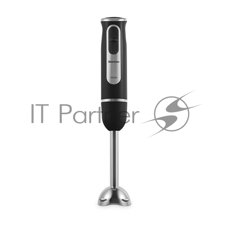 Блендер погружной Blackton Bt HB1030SS черный, 1100 Вт, 2 скорости, турбо