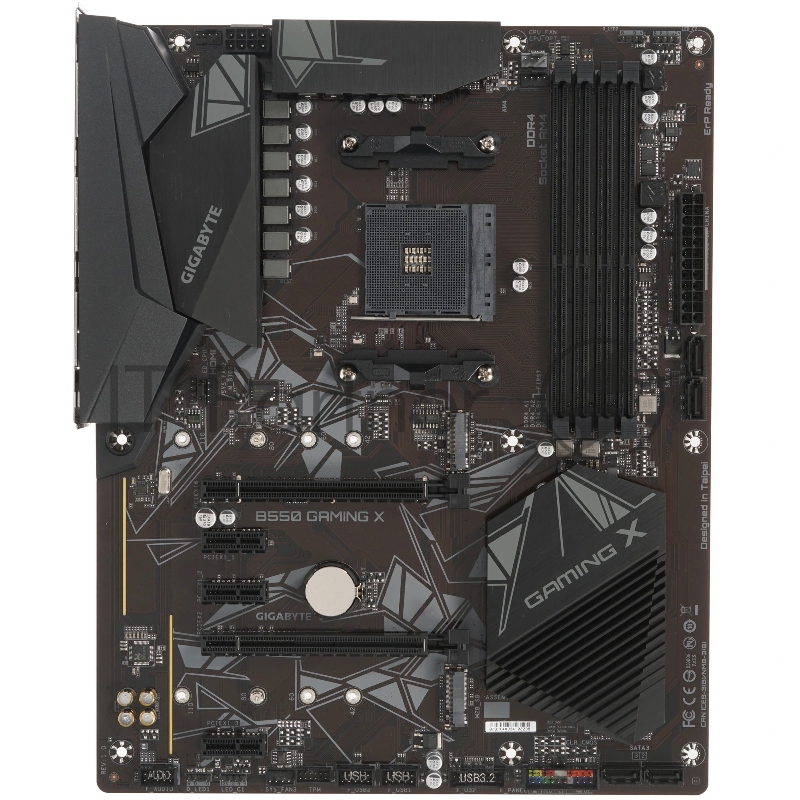 Материнская плата Gigabyte B550 X GAMING Soc-AM4 AMD B550 4xDDR4 ATX AC`97 8ch(7.1) 2.5Gg RAID+HDMI+DP