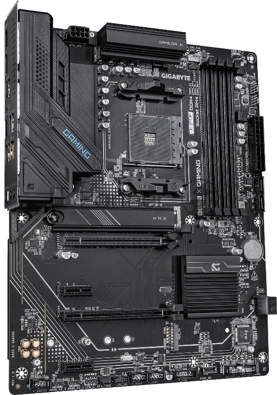 Материнская плата Gigabyte B550 X GAMING Soc-AM4 AMD B550 4xDDR4 ATX AC`97 8ch(7.1) 2.5Gg RAID+HDMI+DP