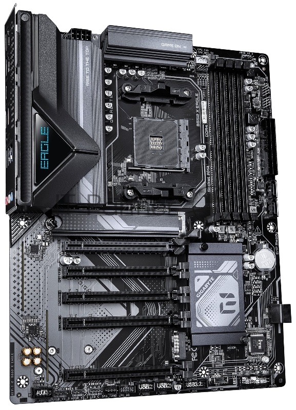 Материнская плата Gigabyte B550 X EAGLE Soc-AM4 AMD B550 4xDDR4 ATX AC`97 8ch(7.1) 2.5Gg RAID+HDMI