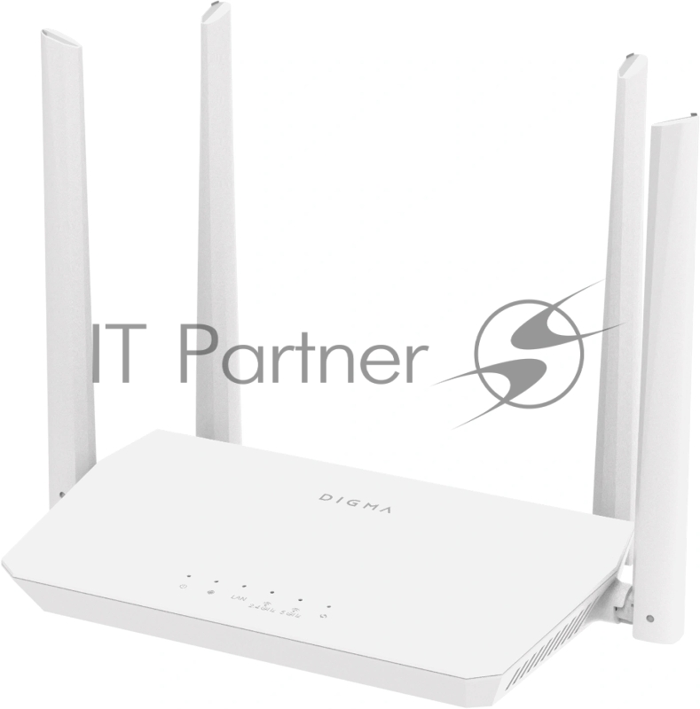 Роутер беспроводной Digma DWR-AC1203 10/100/1000BASE-TX