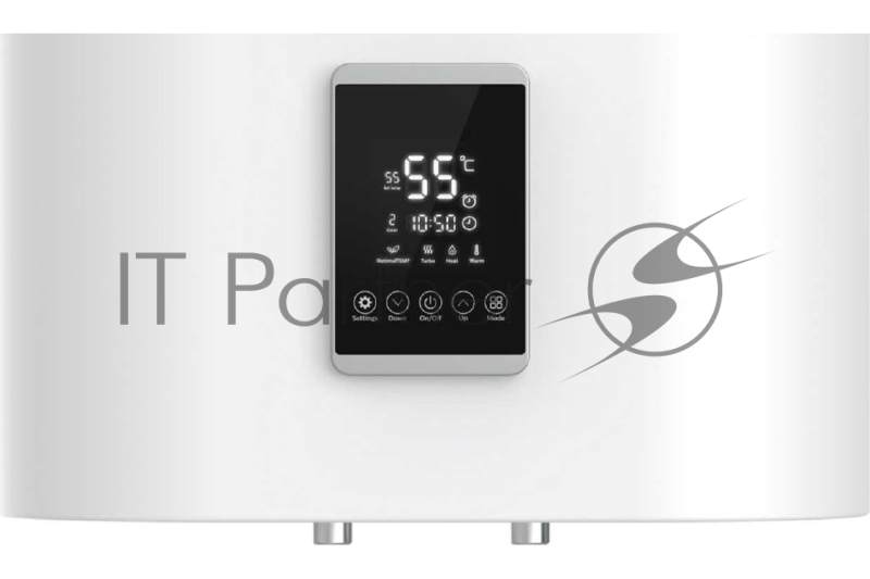Водонагреватель электрический Philips AWH1622/51(80YC) белый, накопительный, 80 л, 2 кВт, настенный, вертикальный, плоский корпус, бак из нержавеющей стали, двухступенчатый сухой ТЭН DRY SHELL, сенсорное управление с LED-дисплеем