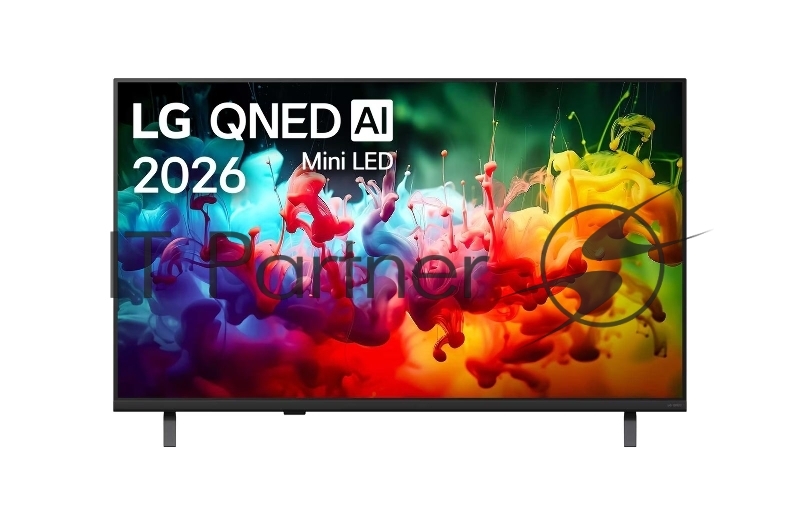 Телевизор LG 43 43QNED70B6C.ARUG черный QNED UHD 60Hz Smart TV webOS