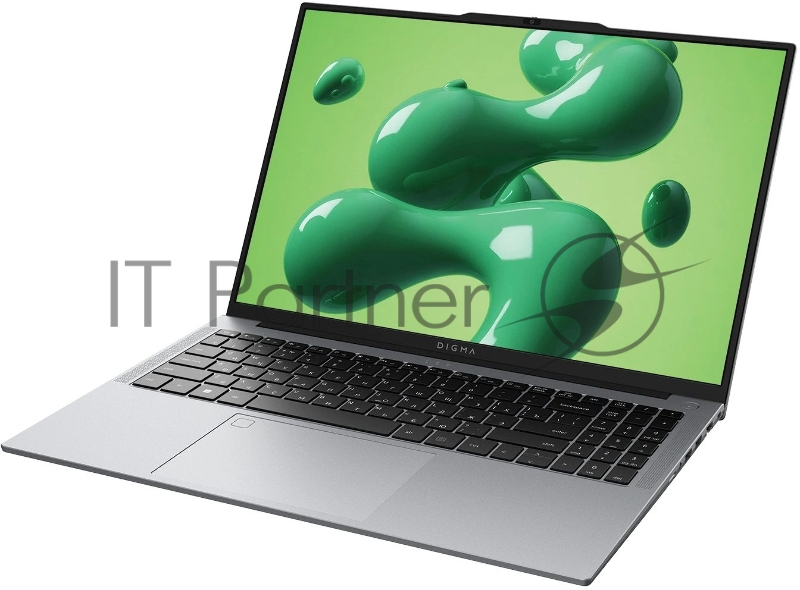 Ноутбук Digma Chronos Core 5 210H 16Gb SSD512Gb Intel Graphics 16 IPS WUXGA (1920x1200) Windows 11 Pro silver WiFi BT Cam 6500mAh (DN16P5-ADXW02)