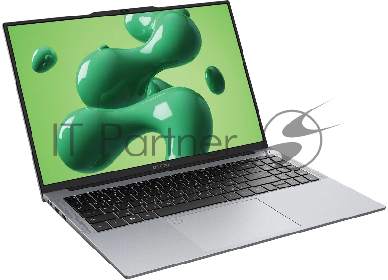 Ноутбук Digma Chronos Core 5 210H 16Gb SSD512Gb Intel Graphics 16 IPS WUXGA (1920x1200) Windows 11 Pro silver WiFi BT Cam 6500mAh (DN16P5-ADXW02)