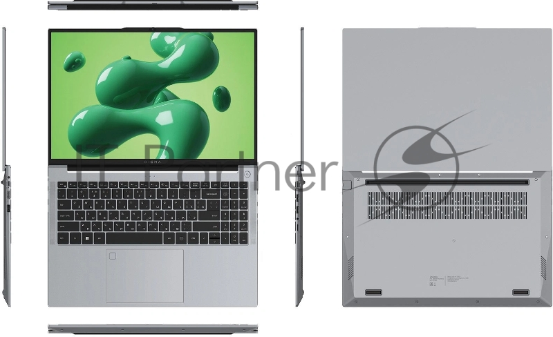 Ноутбук Digma Chronos Core 5 210H 16Gb SSD512Gb Intel Graphics 16 IPS WUXGA (1920x1200) Windows 11 Pro silver WiFi BT Cam 6500mAh (DN16P5-ADXW02)