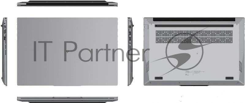 Ноутбук Digma Chronos Core 5 210H 16Gb SSD512Gb Intel Graphics 16 IPS WUXGA (1920x1200) Windows 11 Pro silver WiFi BT Cam 6500mAh (DN16P5-ADXW02)
