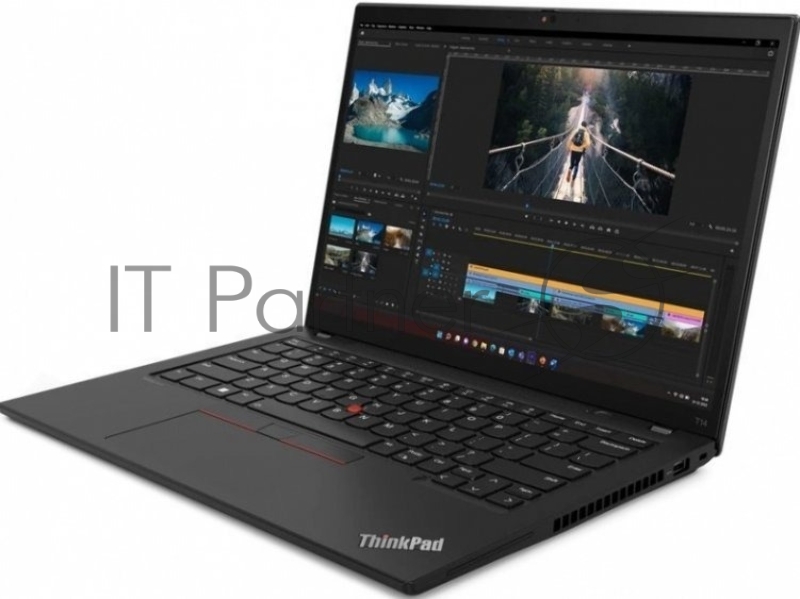 Ноутбук Lenovo ThinkPad T14 Gen 4/14/IPS/Intel Core i5 1335U/16GB/512GB SSD/Intel Iris Xe Graphics/Windows 11 Pro/черный/1.37kg