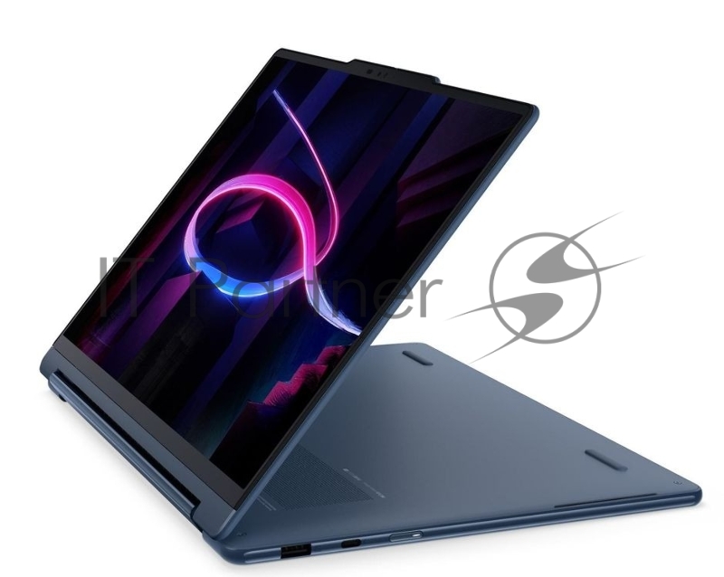 Ноутбук Lenovo Yoga 9 2-in-1 14IPH11 Core Ultra 7 355 32Gb SSD512Gb Intel Graphics 14 OLED Touch 2.8K (2880x1800) Windows 11 Home blue WiFi BT Cam (83SE001RRK)