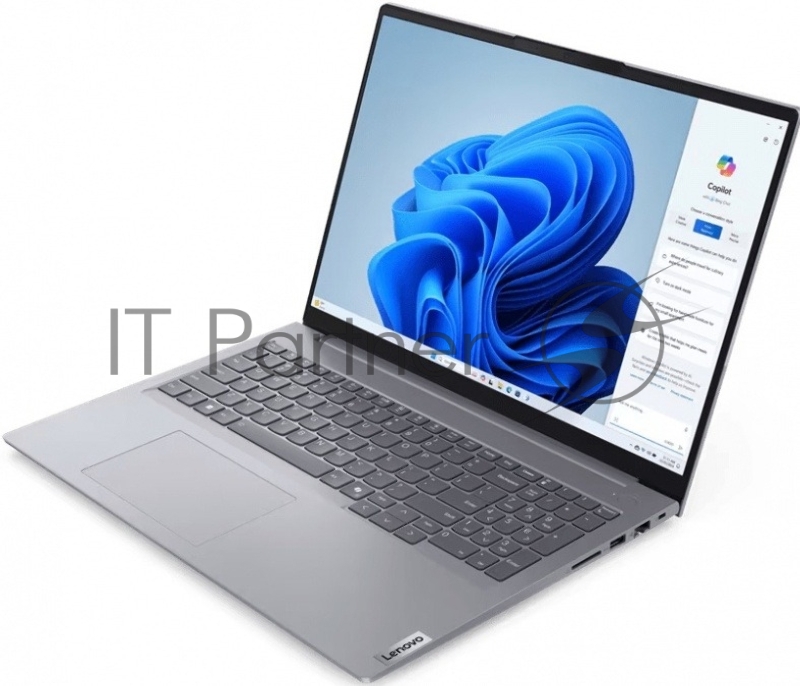 Ноутбук Lenovo ThinkBook 16 G7 IML (21MSA0G2RK_Win11P) Intel Core Ultra 5 125U 1300MHz/16/1920x1200/16GB/512GB SSD/Intel Graphics/Wi-Fi/Bluetooth/Windo 11 Pro Grey