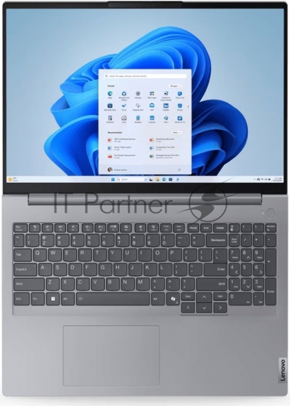 Ноутбук Lenovo ThinkBook 16 G7 IML (21MSA0G2RK_Win11P) Intel Core Ultra 5 125U 1300MHz/16/1920x1200/16GB/512GB SSD/Intel Graphics/Wi-Fi/Bluetooth/Windo 11 Pro Grey