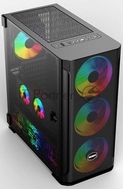 Компьютерный корпус ACD Citadel 101 ATX черный