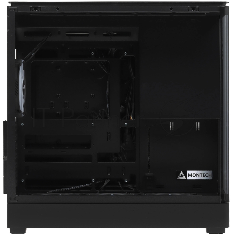 Корпус MONTECH ATX KING 45 PRO, Mid-Tower, черный, 4 x 120 мм
