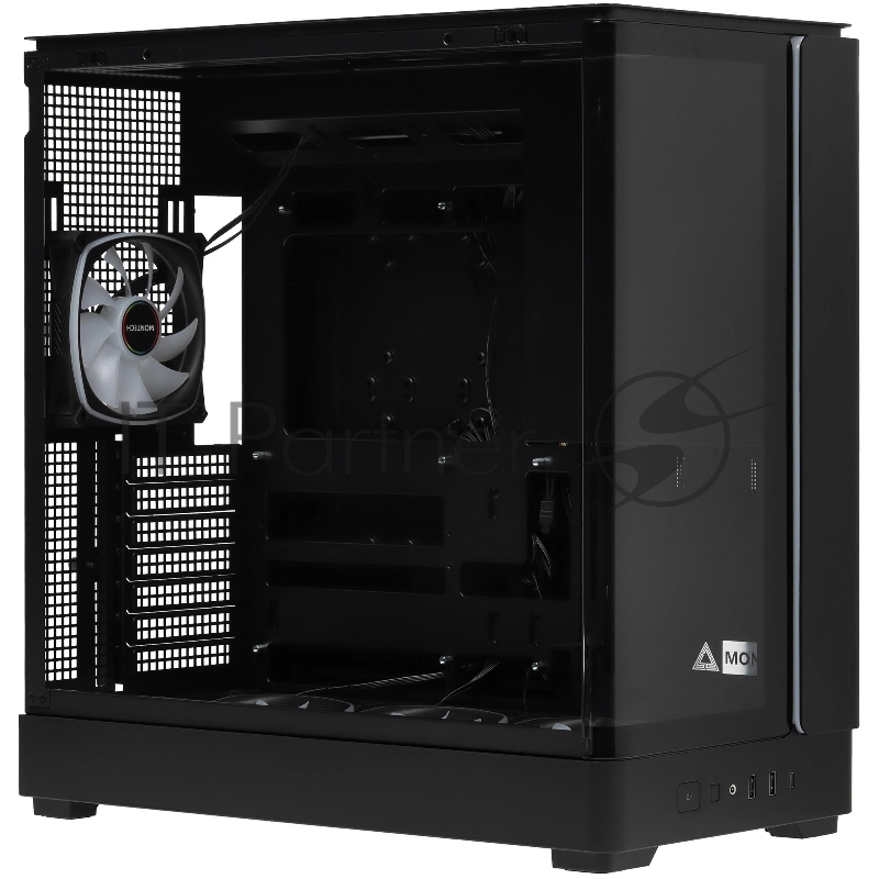 Корпус MONTECH ATX KING 45 PRO, Mid-Tower, черный, 4 x 120 мм