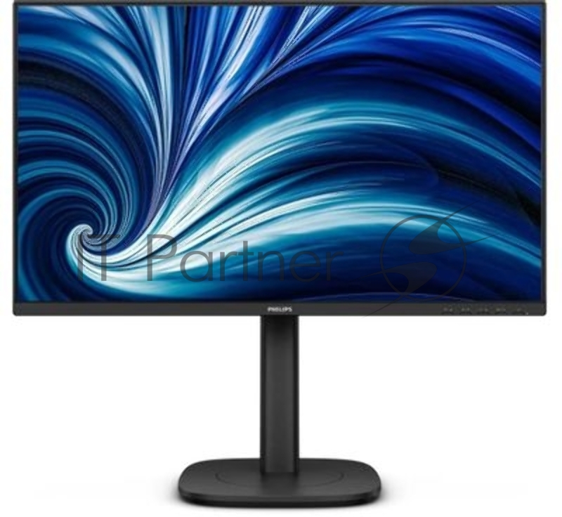 Монитор 23.8 Philips 24B2N3200J/00 IPS 1920x1080, 120 Гц, 4 мс (GtG), 16:9, 300 кд/м², VGA, HDMI 1.4, DP 1.2, USB Hub (4×USB-A + 1×USB-B), 3.5 Jack, динамики (2×2 Вт), HDR10, черный