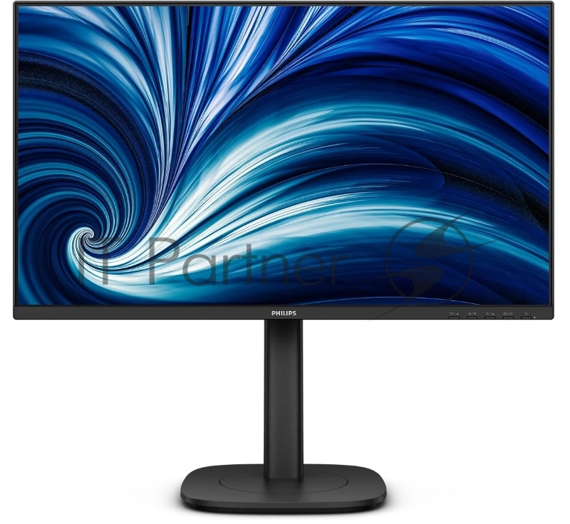 Монитор 23.8 Philips 24B2N3200J/00 IPS 1920x1080, 120 Гц, 4 мс (GtG), 16:9, 300 кд/м², VGA, HDMI 1.4, DP 1.2, USB Hub (4×USB-A + 1×USB-B), 3.5 Jack, динамики (2×2 Вт), HDR10, черный