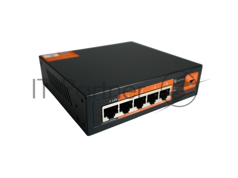 Коммутатор Optimus U1IC-2F2G/1G, 2×100 Мбит/с PoE+ + 2×1 Гбит/с PoE+ + 1×1 Гбит/с Uplink, настраиваемый