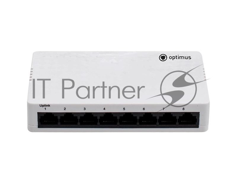 Коммутатор Optimus U1EN-7F/1F, 7×100 Мбит/с + 1×100 Мбит/с Uplink, неуправляемый
