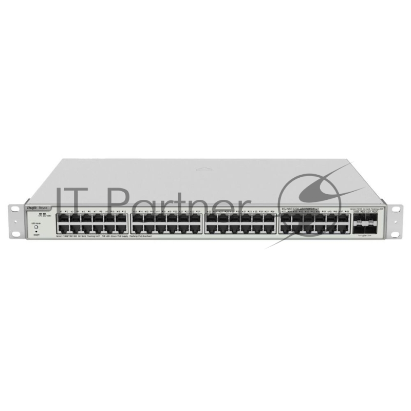 PoE Коммутатор, L2+ управляемый Ruijie/Reyee RG-NBS3200-48GT4XS-P-V2