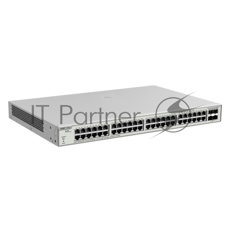 PoE Коммутатор, L2+ управляемый Ruijie/Reyee RG-NBS3200-48GT4XS-P-V2