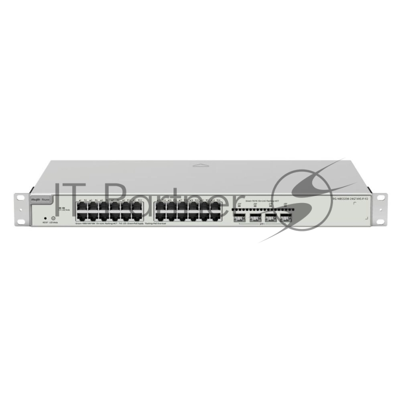 PoE Коммутатор, L2+ управляемый Ruijie/Reyee RG-NBS3200-24GT4XS-P-V2