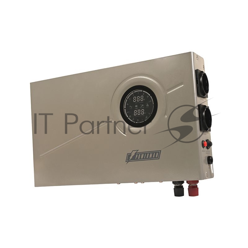 Источник бесперебойного питания Powerman Smart 800 INV SILVER (ИБП с Внешними АКБ)