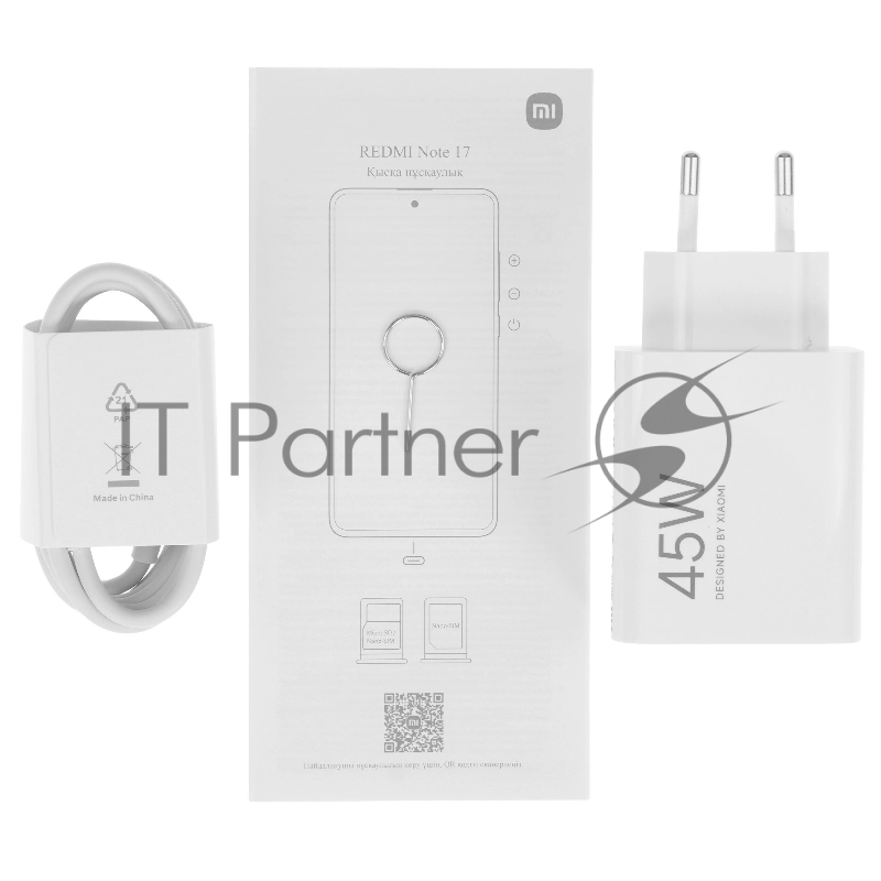 Смартфон Xiaomi Redmi Note 17 RU 8Gb, 256Gb черный