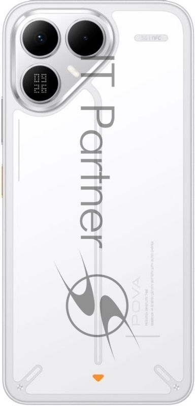 Смартфон Tecno Pova 8 LK6 8Gb, 128Gb, белый