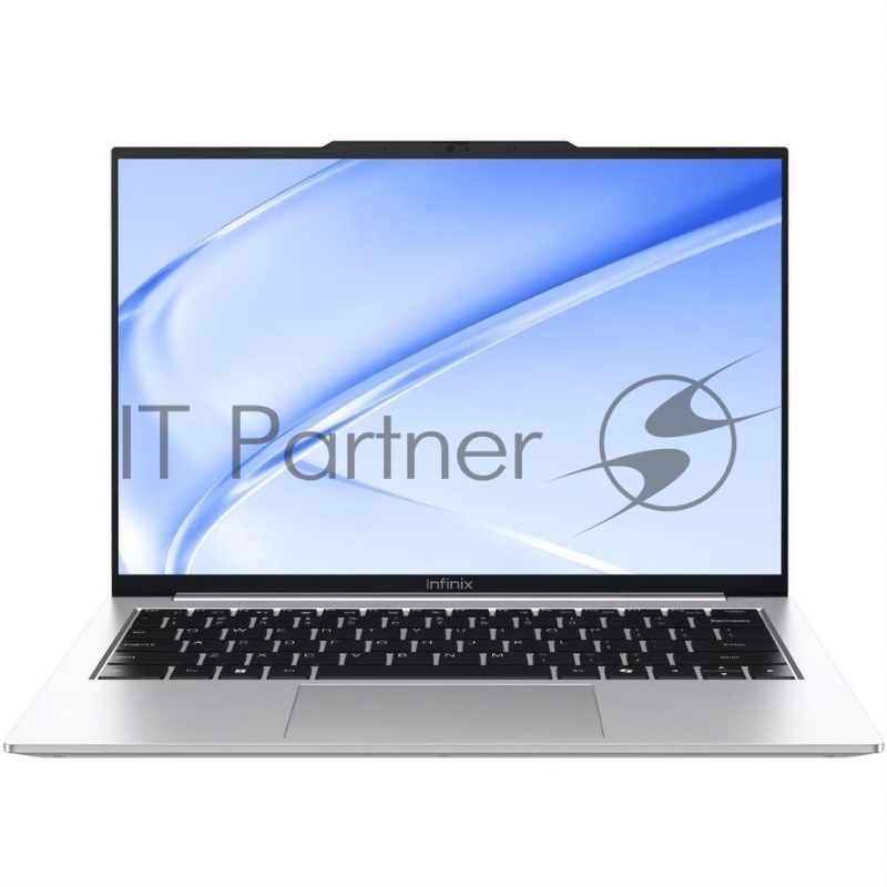 Ноутбук Infinix Xbook B14 BL41A7H/14/IPS/AMD Ryzen 5 7540U/16GB/512GB SSD/AMD Radeon 740M/DOS/серебристый/1.18kg