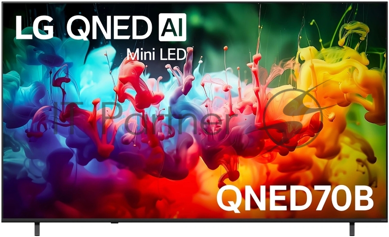 Телевизор LG 85 85QNED70B6A.ARUG черный QNED UHD 60Hz Smart TV webOS