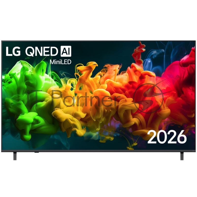 Телевизор LG 75 75QNED80B6A.ARUG черный QNED UHD 60Hz Smart TV webOS