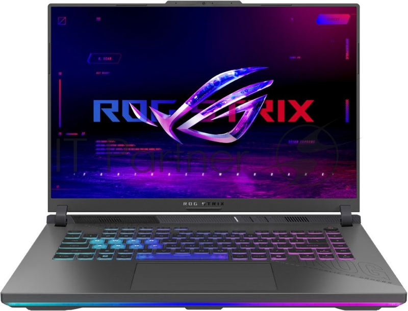 Ноутбук ASUS ROG Strix G16 G614PM-TS243/16/IPS/AMD Ryzen 9 8940HX/16Gb/512Gb SSD/NVIDIA GeForce RTX 5060 8Gb/NoOS/темно-серый/2.50kg
