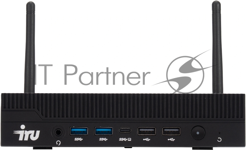 Неттоп IRU Tactio 310H6ITF i5 12400 (2.5) 16Gb SSD512Gb UHDG 730 Windows 11 Pro GbitEth WiFi BT 120W черный (RUS) (2181207)