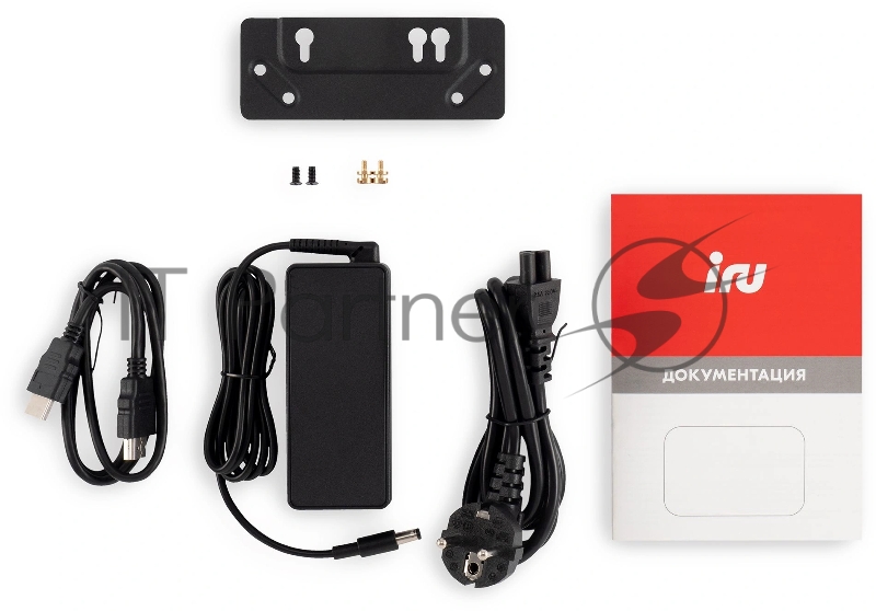 Неттоп IRU Tactio 513 i5 1235U (1.3) 16Gb SSD512Gb Iris Xe без ОС GbitEth WiFi BT 120W серый (RUS) (2189397)