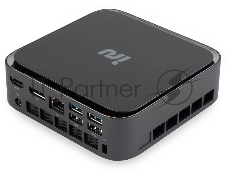 Неттоп IRU Tactio 513 i5 1235U (1.3) 16Gb SSD512Gb Iris Xe без ОС GbitEth WiFi BT 120W серый (RUS) (2189397)