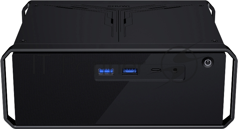 ПК Мини Chuwi CoreBox i5 13420H (2.1) 16Gb SSD512Gb UHDG Windows 11 Pro 2.5xGbitEth WiFi BT 120W серый/черный